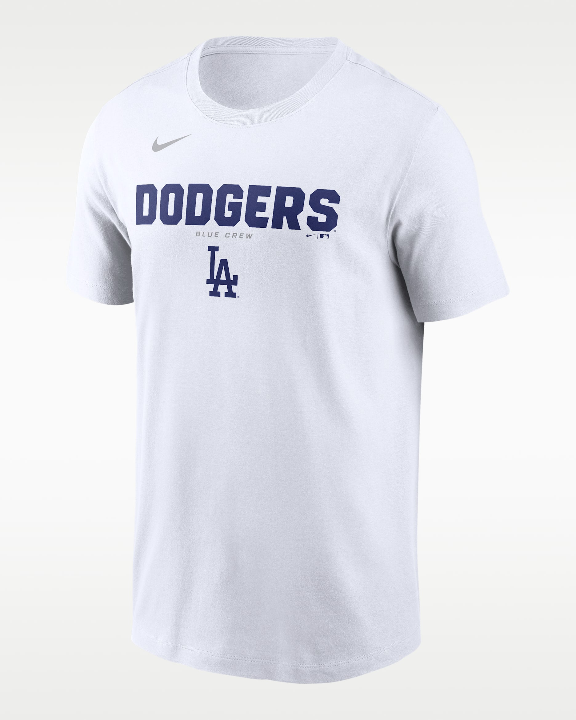 Los Angeles Dodgers Bold Team Name Men's Nike MLB T-Shirt. Nike.com